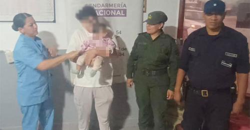 Gendarmería encontró a una beba que era buscada tras denuncia hecha por la madre - Policiales - Elonce.com